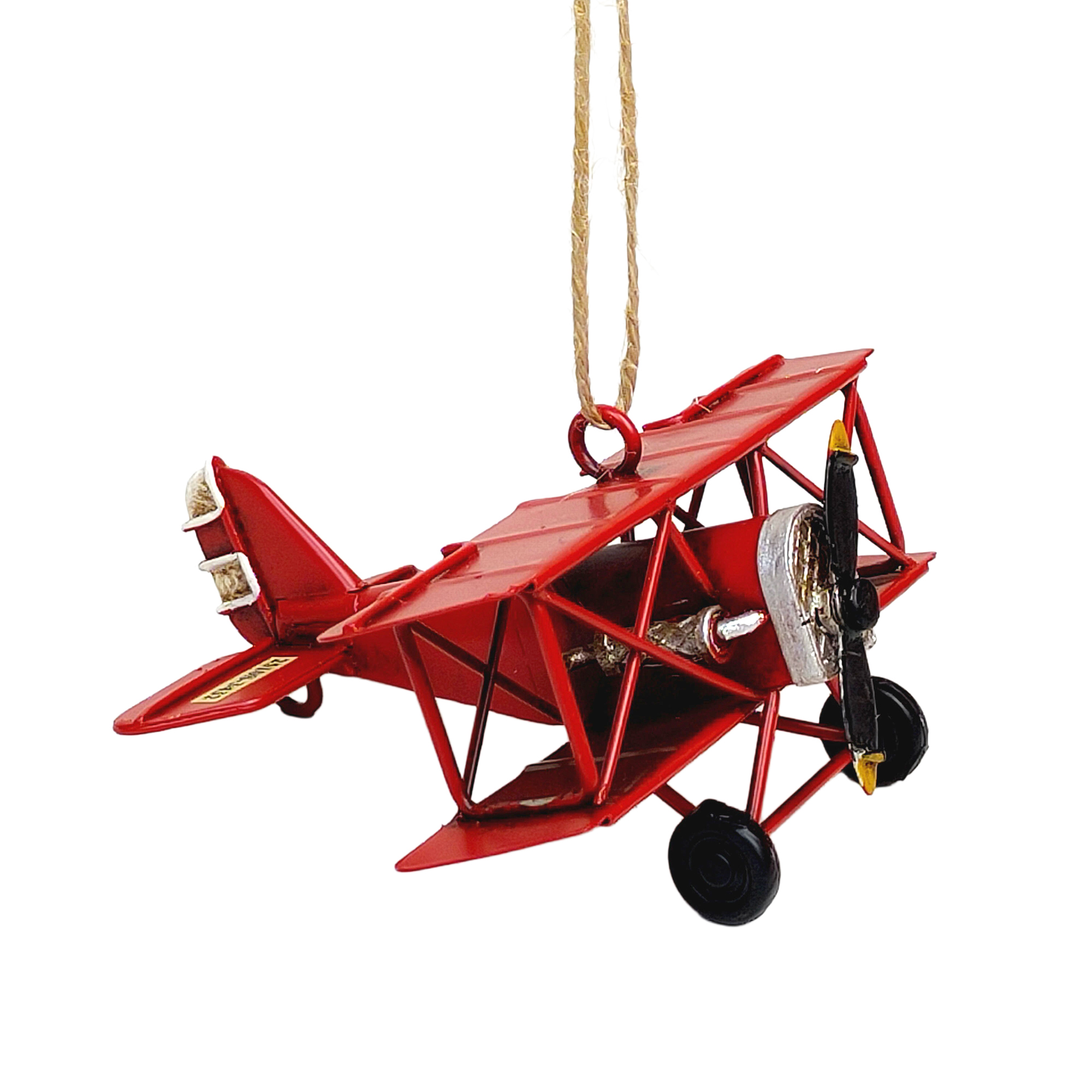 ORN METAL PLANE 4"X2"