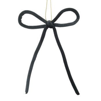 BOW KNOT VELVET 7" X5" DARK GREEN