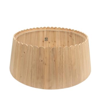 TREE COLLAR WOODEN 26"X26" NATURAL FINISH