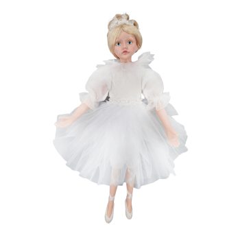 BALLET GIRL 17" WHITE