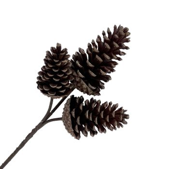PICK PINE CONE 12"X3 REAL LOOK BROWN