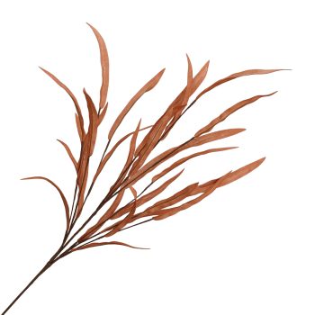 FALL SPRAY WILLOW LEAVES 32.5" CORAL