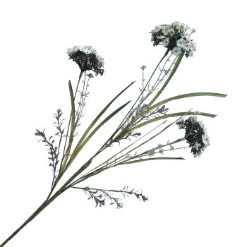 FALL SPRAY HYDRANGEA 31" CREAMY WHITE/SAGE GREEN