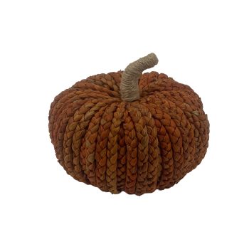 PUMPKIN NATURAL BRAID GRASS 6" BROWN