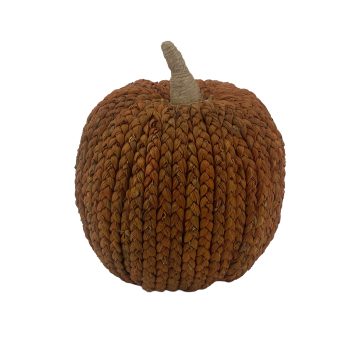 PUMPKIN NATURAL BRAID GRASS 7" BROWN