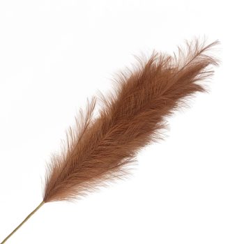 SPRAY PAMPAS GRASS 43" RUSTY BROWN