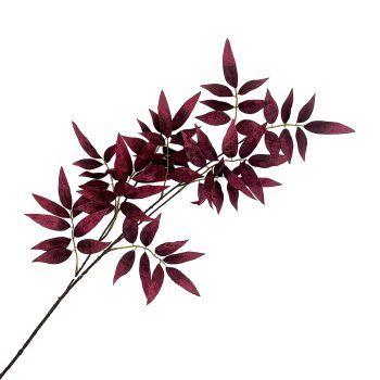 FALL SPRAY NANDINA BAMBOO 37" DEEP BURGUNDY PURPLE LEAF
