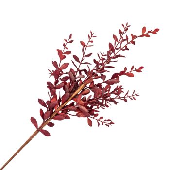 FALL SPRAY BOXWOOD/MINI-LEAF 28" BURGUNDY