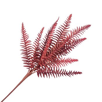 FALL SPRAY BOSTON FERN 28" BURGUNDY