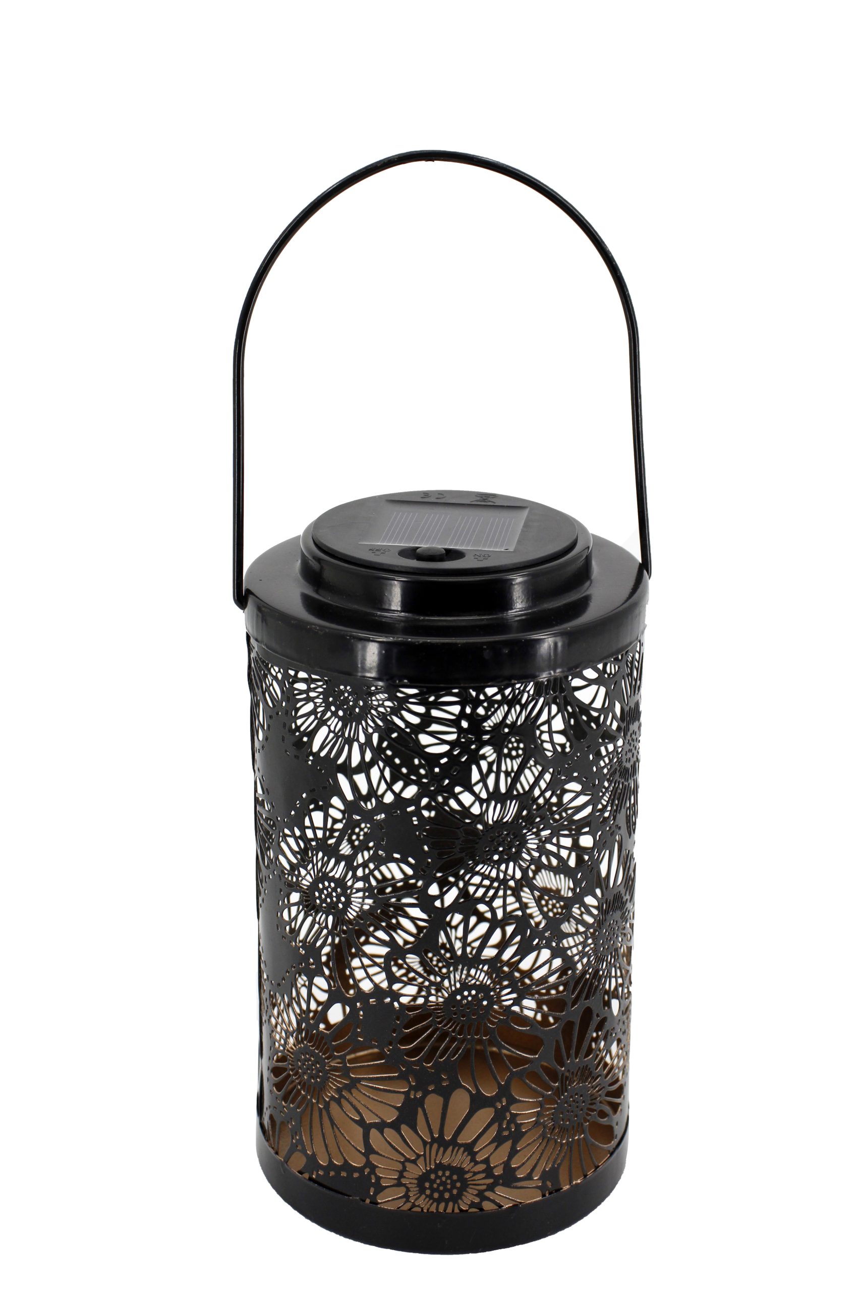 SOLAR LANTERN - FLOWER PATTERN