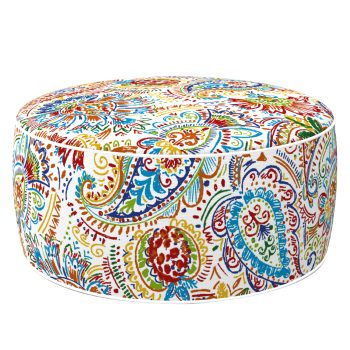 INFLATABLE OTTOMAN - PAISLEY