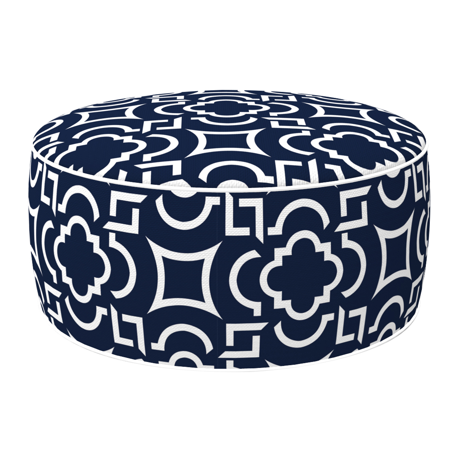 INFLATABLE OTTOMAN - NAVY SHAPES