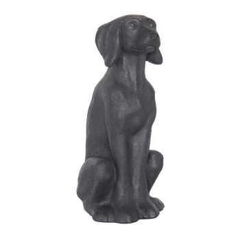FIBER CLAY DOG STATUE 21"H