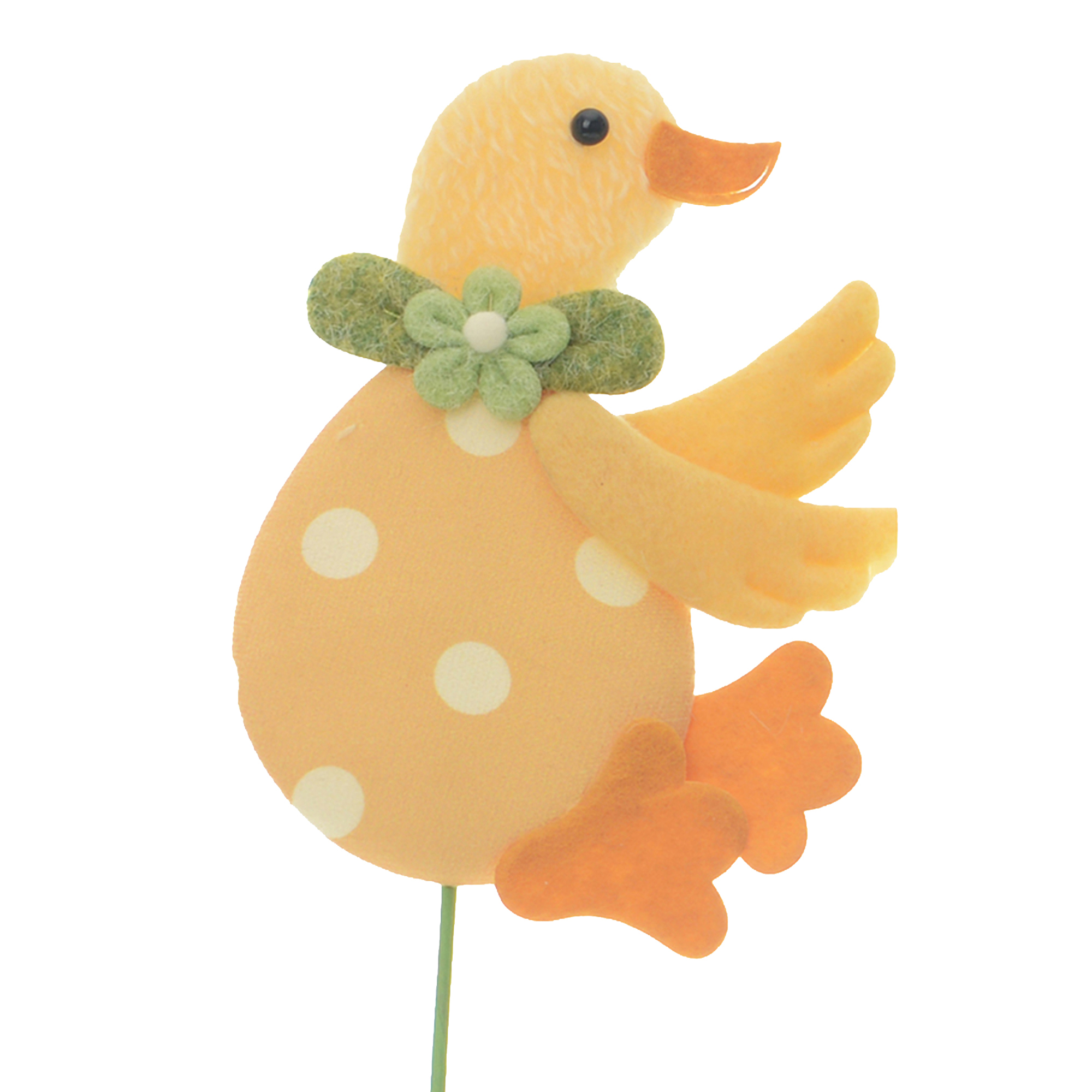 FELT DUCK PICK YELLOW 14.5"