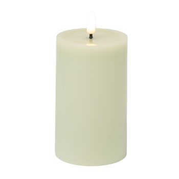 CANDLE LED SAGE 3"X5" 3D DANCING FLAME 2AA W/TIMER/IC CHIP