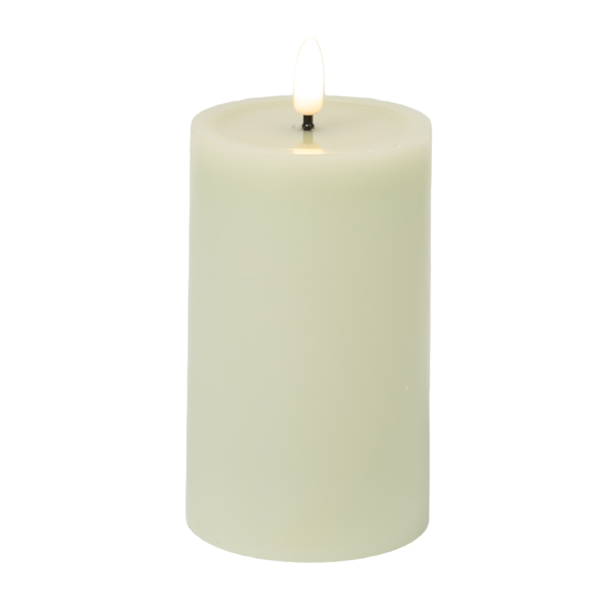 CANDLE LED SAGE 3"X5" 3D DANCING FLAME 2AA W/TIMER/IC CHIP