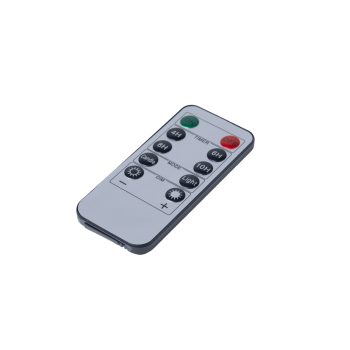 CANDLE REMOTE 10KEY ON/OFF/2H/4H/6HTIMER/CANDLE/LIGHT/DIM-/DIM+ CR2025 INCL.