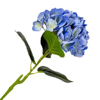 STEM HYDRANGEA 25" BLUE REAL TOUCH TWO- TONE