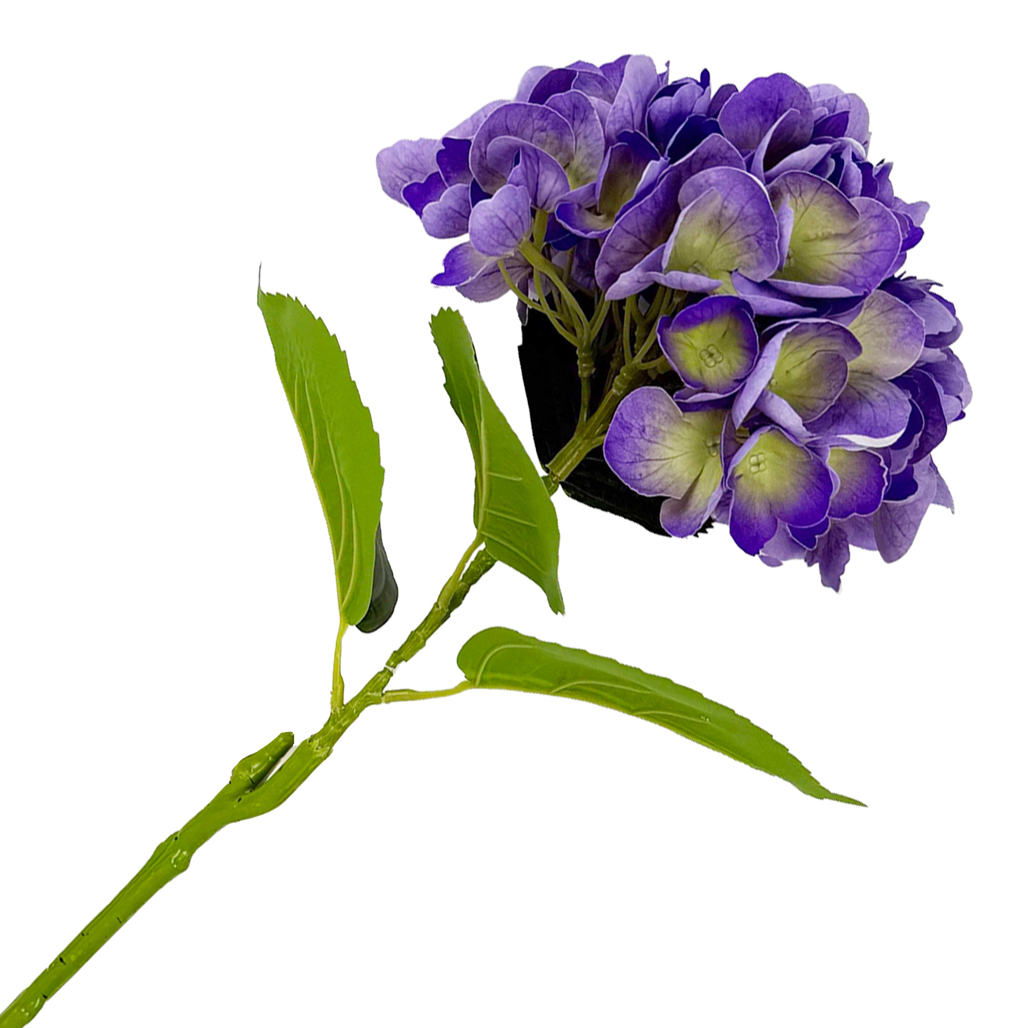 STEM HYDRANGEA 25" PURPLE REAL TOUCH TWO- TONE