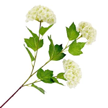 SPRAY HYDRANGEA 3X 25" LT. GREEN REAL TOUCH