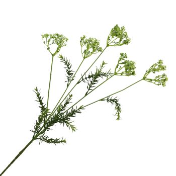 SPRAY QUEEN ANNE'S LACE 30" WHITE W/MINI-LEAVES