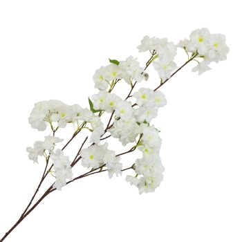 CHERRY FULL BLOSSOM SPRAY 41"CREAM WHITE MULTI-BRANCH