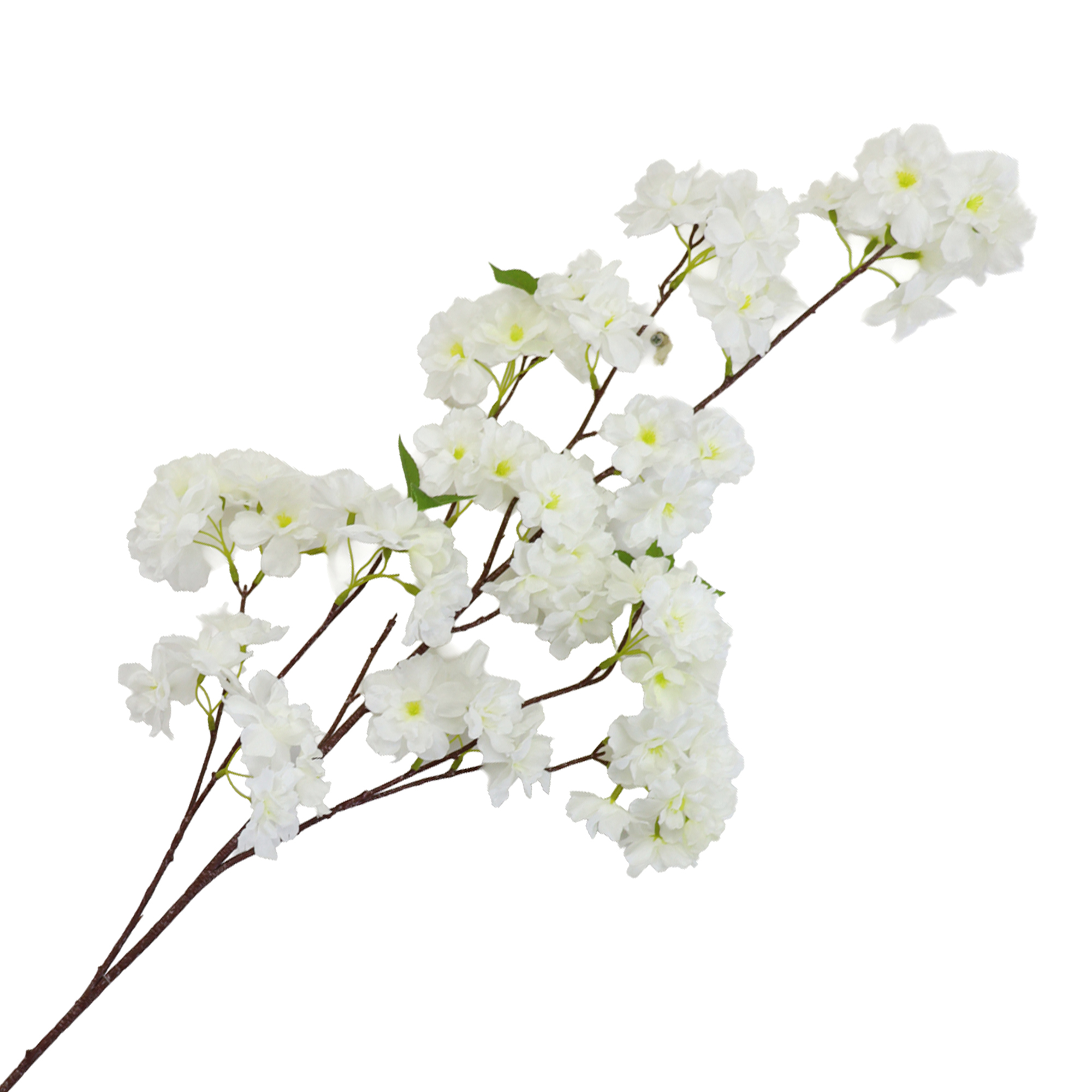 CHERRY FULL BLOSSOM SPRAY 41"CREAM WHITE MULTI-BRANCH