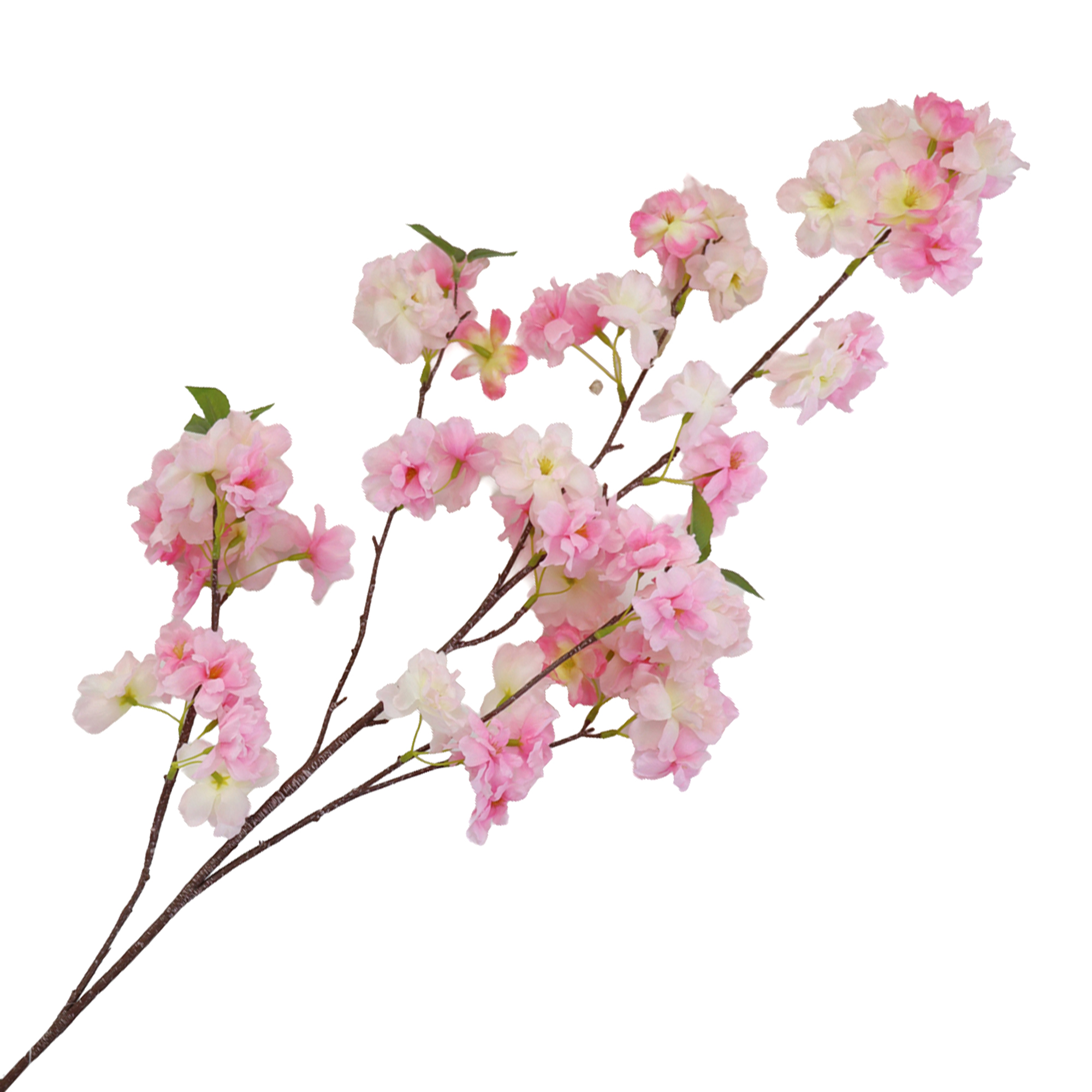 SPRAY CHERRY FULL BLOSSOM 41" SOFT PINK MULTI-BRANCH