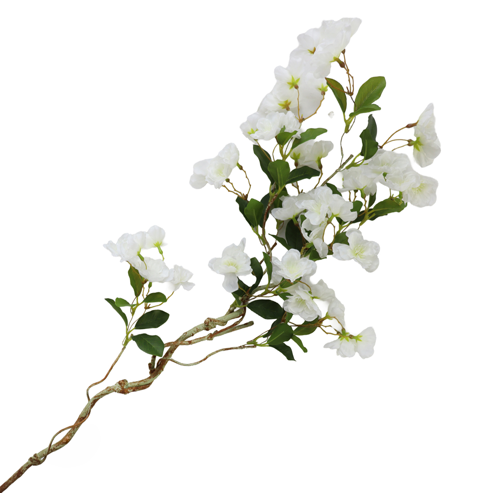 SPRAY CHERRY BLOSSOM 35" WHITE VINE TRUNK