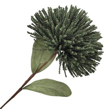 STEM SPIDER CHRYSANTHEMUM 21.5" DARK GREEN