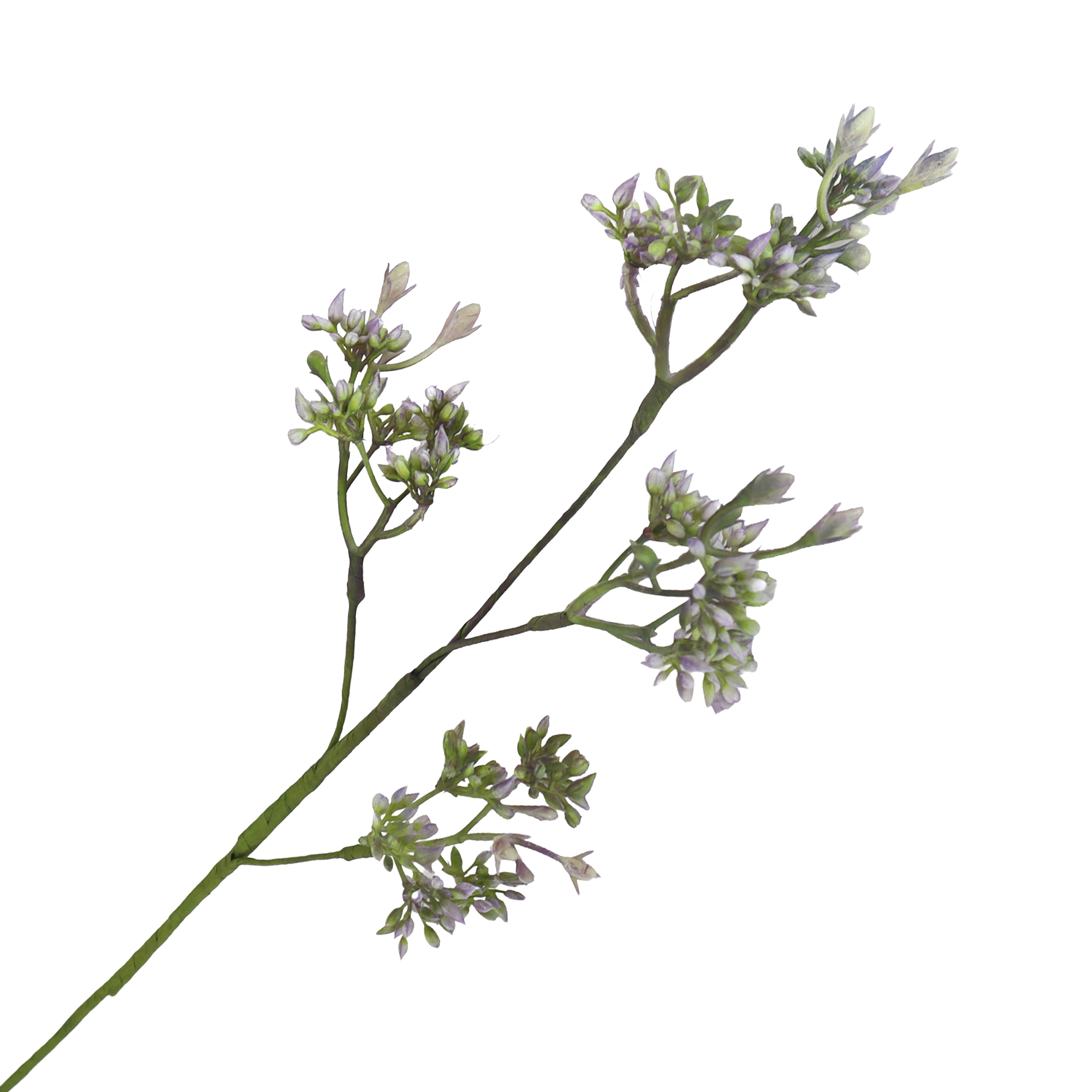 SPRAY HEATHER BUD 28" TWO-TONE LAVENDER AND GREEN