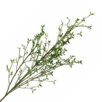 SPRAY MINI WILLOW LEAFLETS 42" GREEN