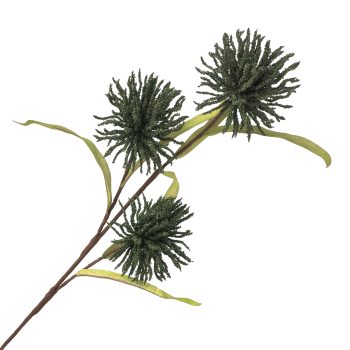 SPRAY CHRYSANTHEMUM 3X 25" DARK GREEN