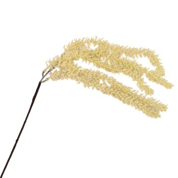 SPRAY HANGING AMARANTHUS 29.5" CREAM