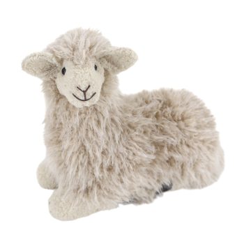 WOOLLY SHEEP SITTING 10.5"X7.8"H BEIGE